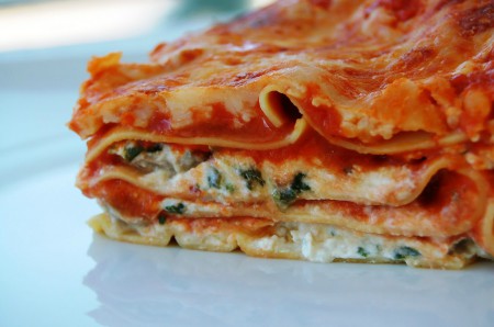 Venha provar de nossa famosa lasanha